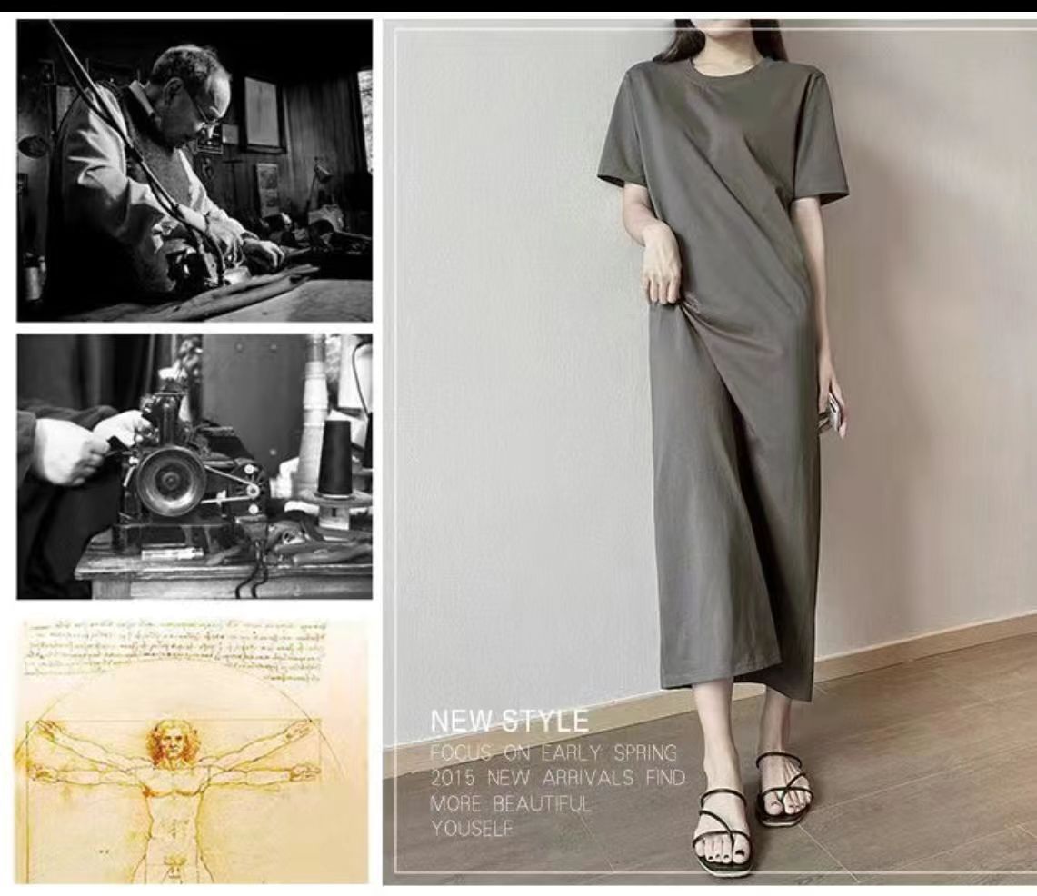 Summer Dresses for Women 2025 Sundresses Sleeveless Beach Swimsuit Cover Ups Spring Casual Loose Tank Tshirt Sun Dress Gray XL