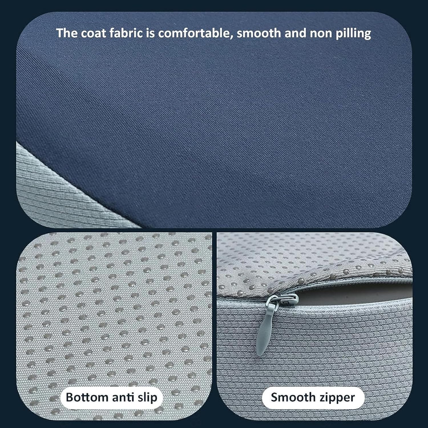 Premium Memory Foam Coccyx Cushion Seat Cushion for Tailbone Pain Relief Orthopedic Sitting Support