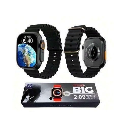 New Smartwatch T900 ultra Smart Watch Series For Men & Women (BLACK, Free Size) with bluetooth and magnetic charging system