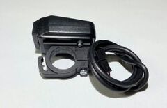 Motorcycle Handlebar USB Charger with Built-In Compass – 12V Water-Resistant Power Outlet for Bikes & Scooters