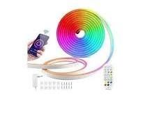 Vellmax 5M RGB Neon LED Strip Light [snake light]– Waterproof, USB Powered, Sound Sync Music Mode with App & Remote Control