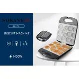 Sokany 1400W Electric Biscuit & Cookie Maker Machine (SK-17A) - 13 Hole Non-Stick Plate