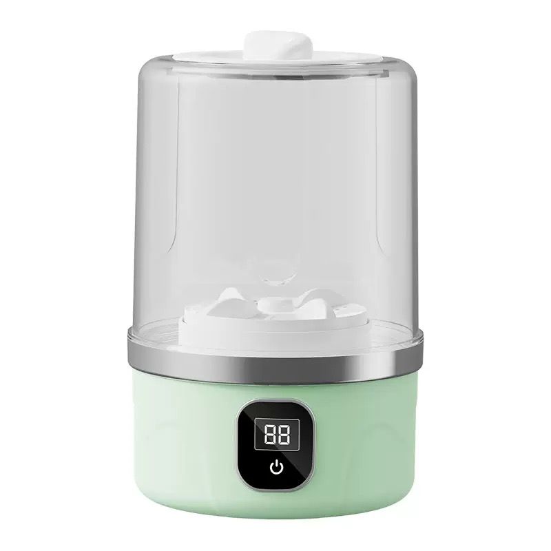 Portable Washing Machine, Underwear Washer, Small Washing Machines, Mini Washing Rechargeable Cordless Washing-Machine, Laundry Cup for Bra, Underwear, Socks (1 L capacity)