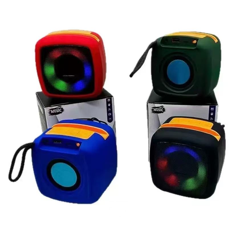 Bluetooth speaker RGB colorful wireless speaker portable desktop outdoor high volume small volume subwoofer