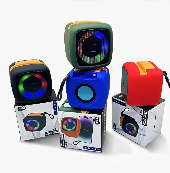 Bluetooth speaker RGB colorful wireless speaker portable desktop outdoor high volume small volume subwoofer