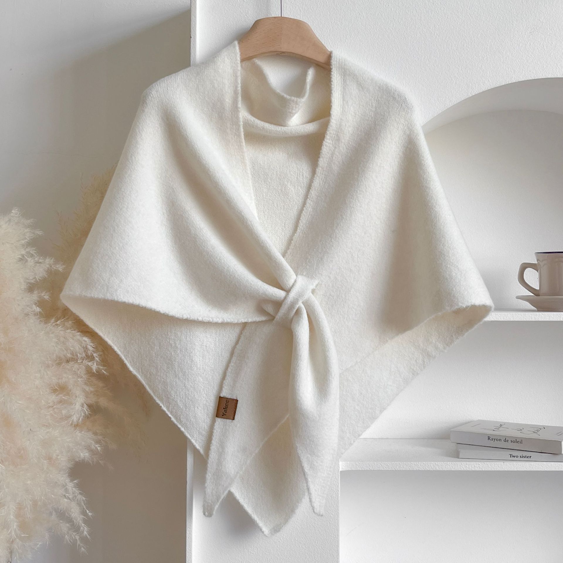 Winter Shawl Wraps Women Knitted Shawls and Wraps Cardigan Cape Wool Pashmina Shoulder Top Sweater Shawl Scarf