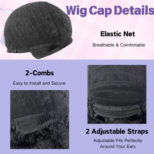 Afro Curly Wigs for Women Glueless Wear and Soft Afro Wigs Large Bouncy and Soft Natural Looking Full Wigs for Daily Party Cosplay
