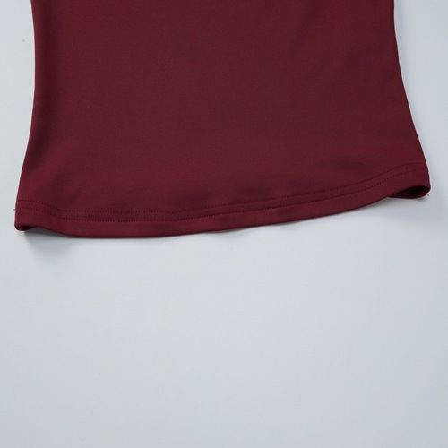 Women Sexy Square Neck Lace Trim Crop Top Long Sleeve Slim Fit Bow Tie Tight Shirt Club Outfits