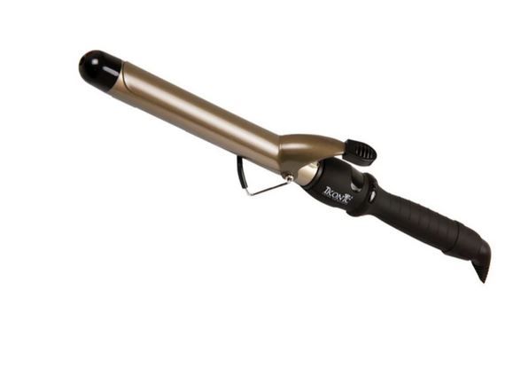 Professional Hair Tongs Curling Iron for Wigs & Human Hair, Fast Heating Curling Wand, Adjustable Temperature, Long Lasting Curls, Anti-Frizz Styling Tool