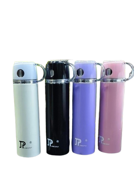 James Pot 500ml Vacuum Flask – Stainless Steel Insulated Thermos Bottle, Leakproof Portable Travel Mug for Hot & Cold Drinks, Durable Unbreakable Design for Office, School & Outdoor Use