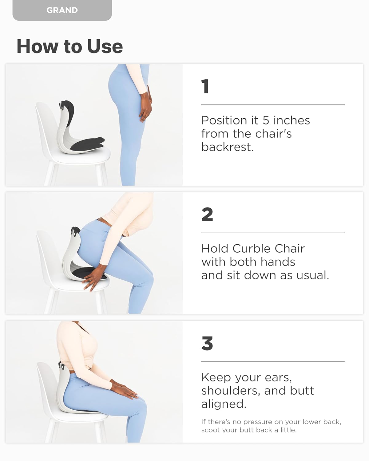 Back Rest/ Support Curble Chair Comfort And Ergonomic Support Suitable In Office Chair,Bed,🛏️ Couch 🛋️ Stool,✨✨✨ Cool.