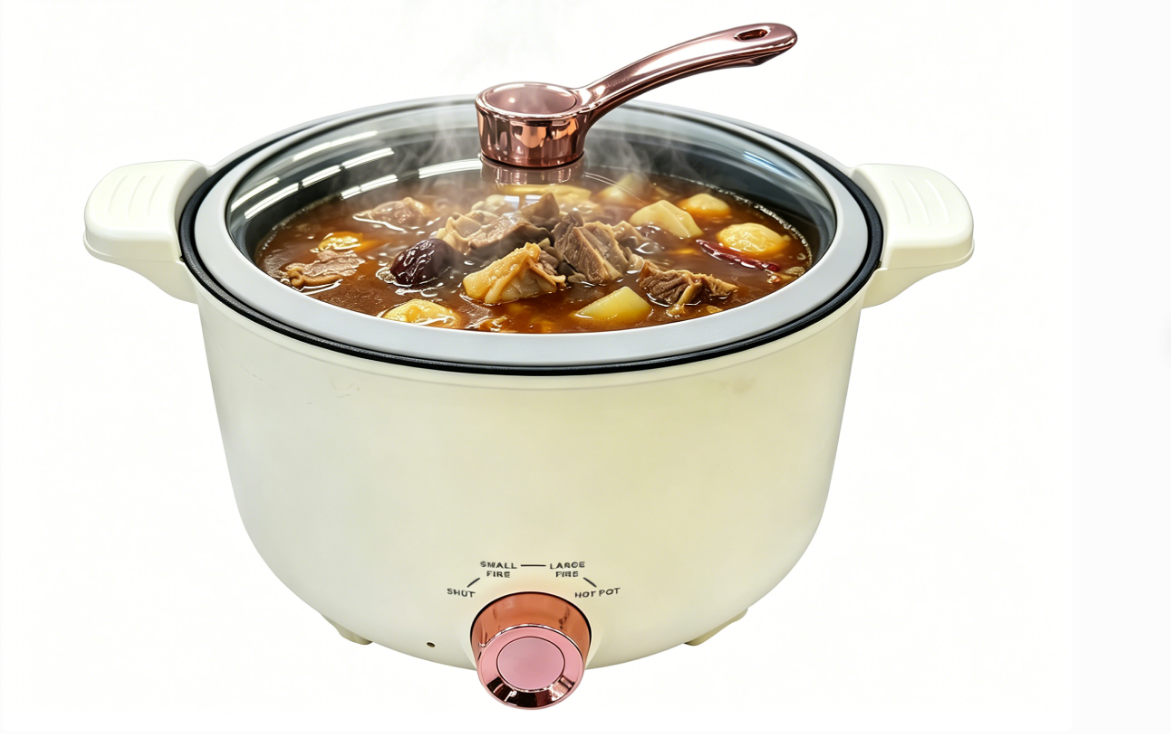 Multifunction Electric Pressure Cooker Non-Stick Electric Pot | Fry Steam Boil Rice Cooker Electric Frying Pan For Home Dormitory Office