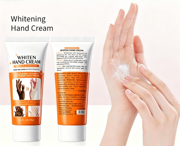 Whitening Hand Cream - 100g - Moisturizing Anti-Chapping All-Year-Long Hand Cream - Suitable for rough, dull and dry hand skin