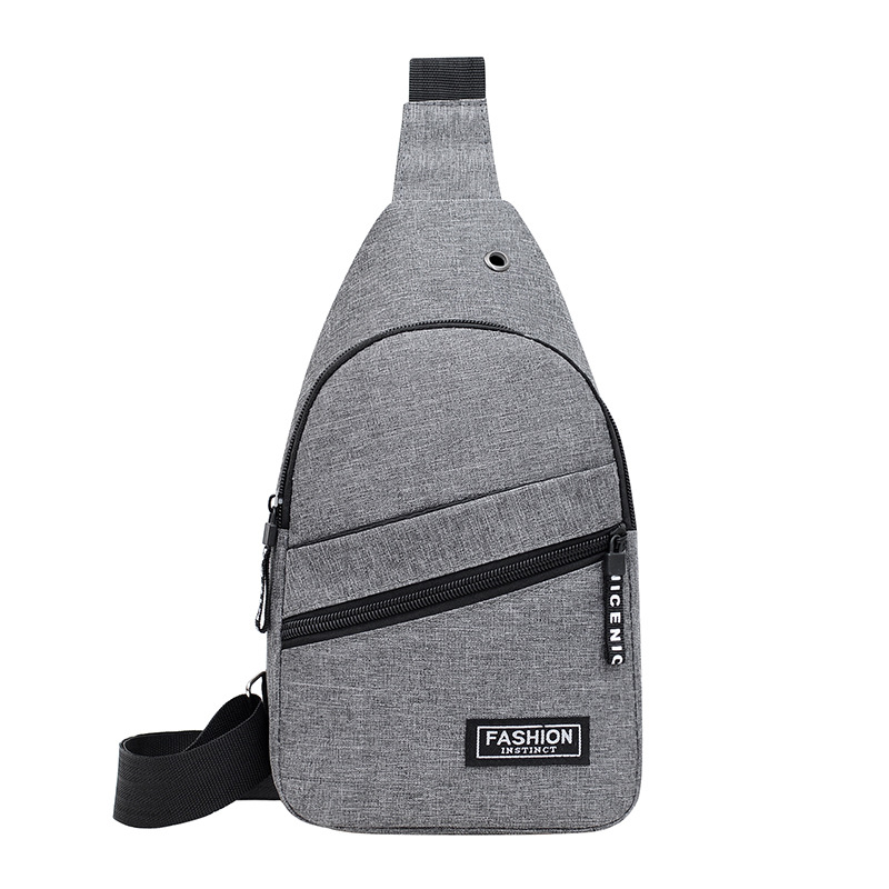 Men Fashion Bag，Men's Oxford Chest Bag, Multifunctional Outdoor Crossbody Bag, Waterproof Sports Shoulder Bag, Casual Travel Daily Sling Bag for Men，Outdoor Sports Bag，Men Chest Bag