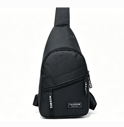 Men Fashion Bag，Men's Oxford Chest Bag, Multifunctional Outdoor Crossbody Bag, Waterproof Sports Shoulder Bag, Casual Travel Daily Sling Bag for Men，Outdoor Sports Bag，Men Chest Bag