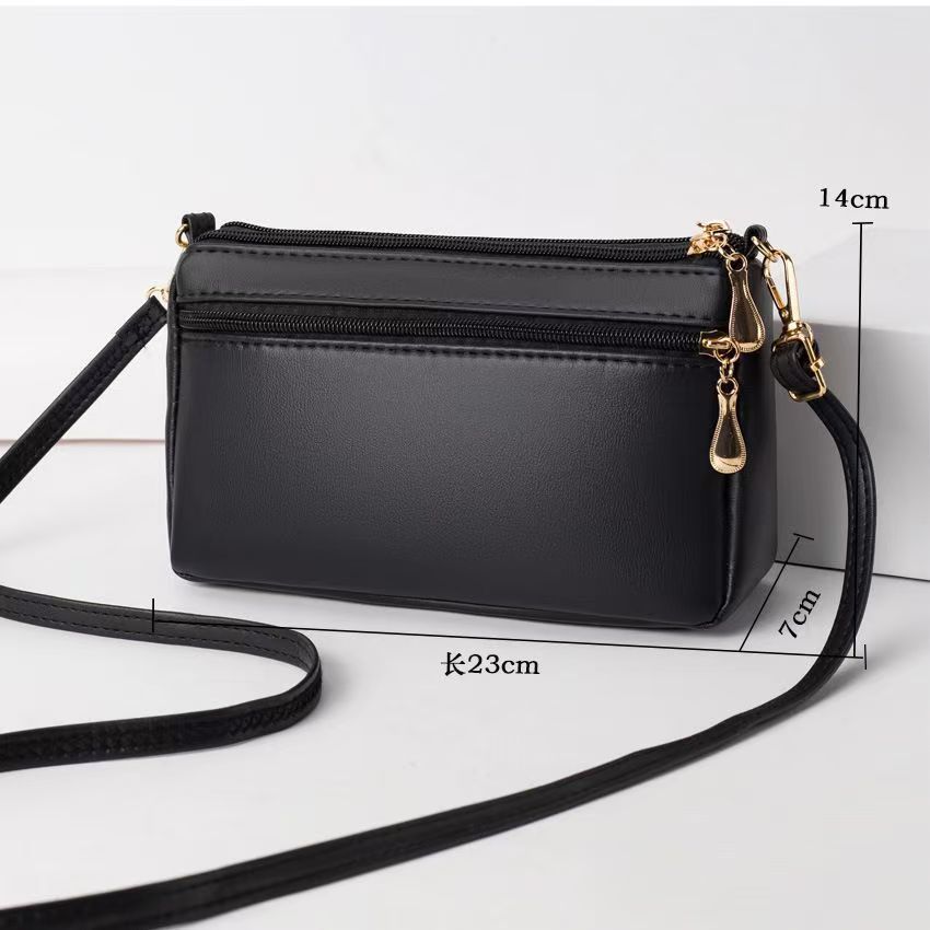 Women Fashion Casual Leather Bag For Shoulder Cross Body Ladies Elegant Handbag Woman High Quality Pu Crossbody Hand Bags