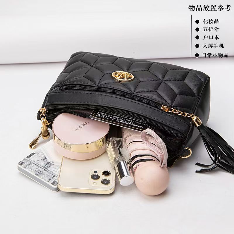 Women Fashion Casual Leather Bag For Shoulder Cross Body Ladies Elegant Handbag Woman High Quality Pu Crossbody Hand Bags