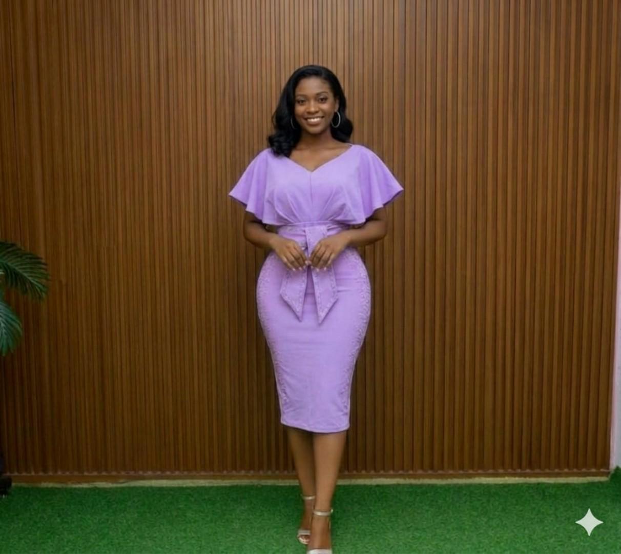 Elegant Bodycon midi dress