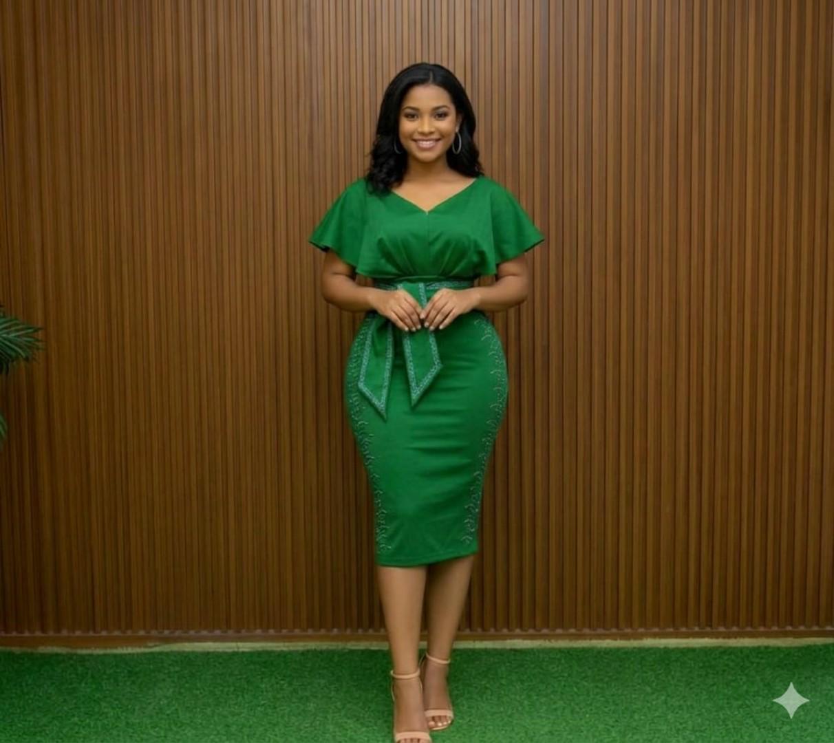 Elegant Bodycon midi dress