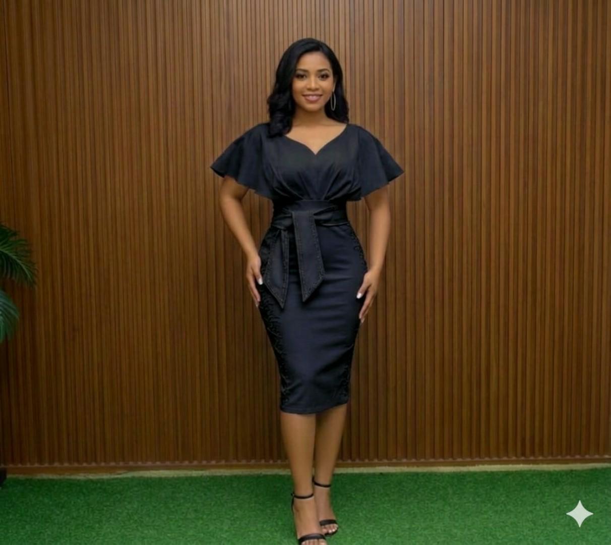 Elegant Bodycon midi dress