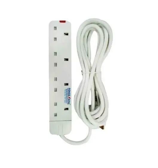 FAST SELLING Sundabests Power King Heavy Duty 4-way Power/Socket Extension Cable Charging Outlet extension cable🔥🔥✔