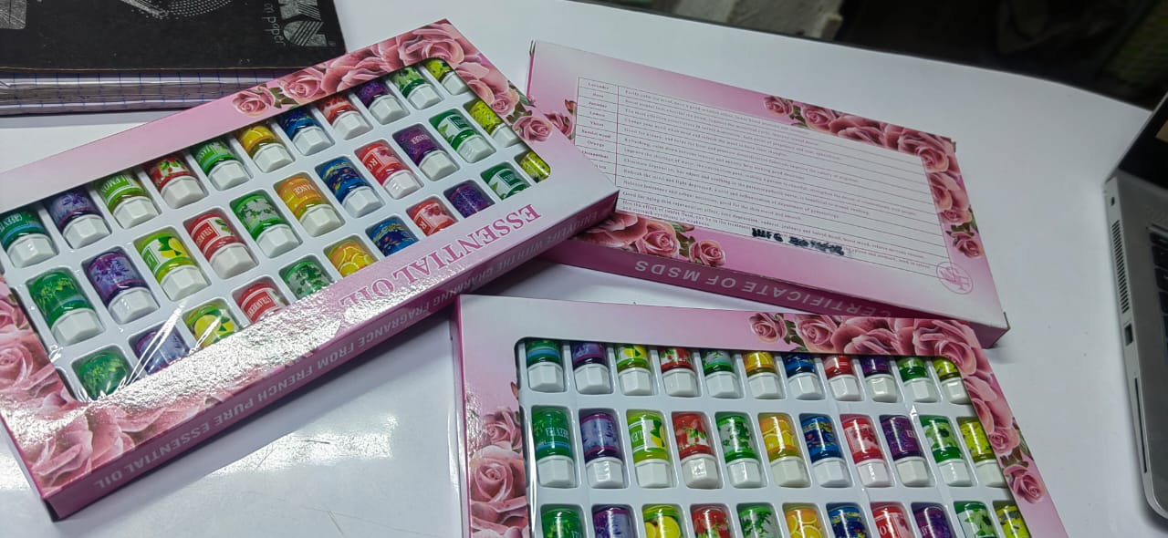 36 Pack Essential Oils Set – 12 Fragrances (3ml Each) Aromatherapy Oil Kit for Diffusers, Massage, Spa & Home Fragrance