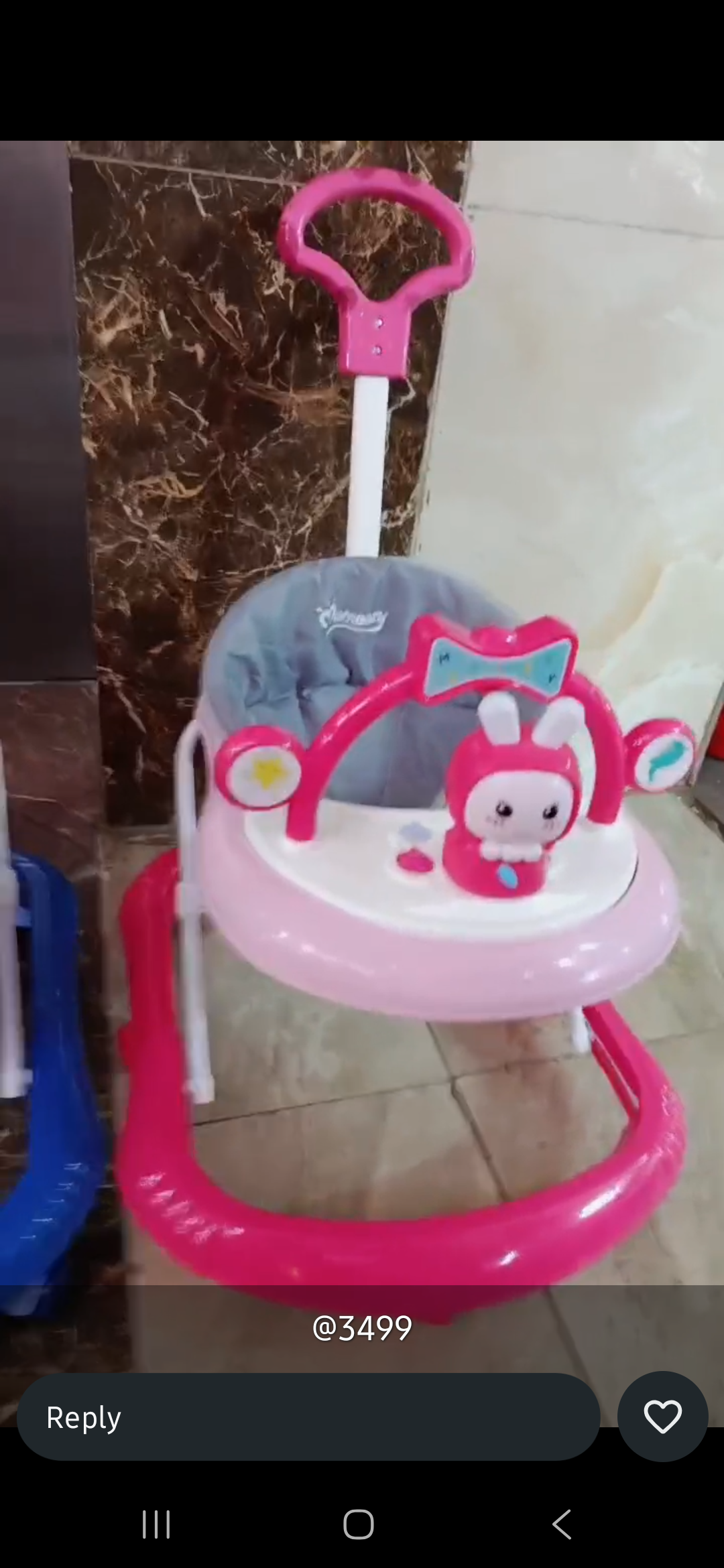 Momeasy 4-in-1 Baby Walker with Push Handle | Adjustable Height, Music & Activity Tray | Converts to Feeding Chair | Safe & Stable Infant Walker+FREE Batteries