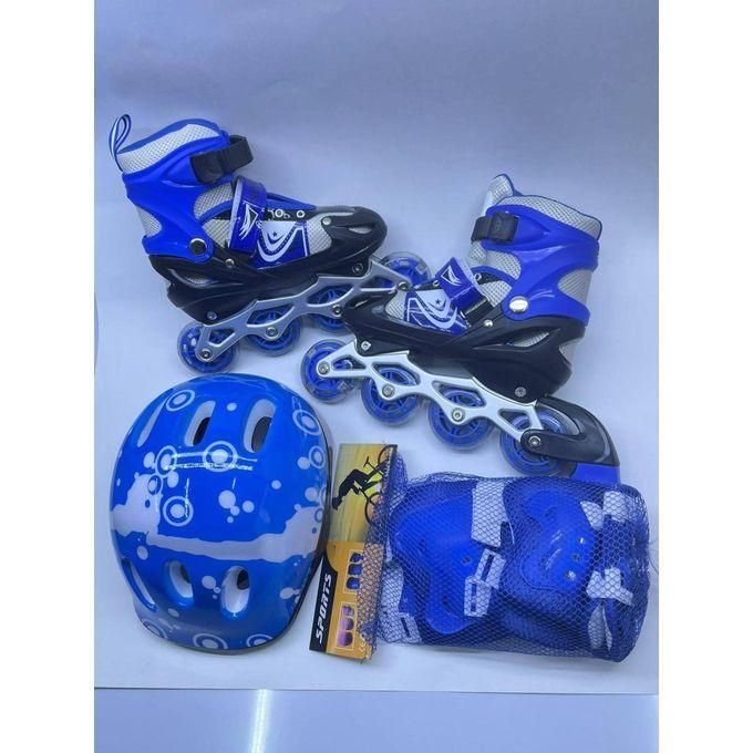 Speed Roller Skates Shoes with protective gears
