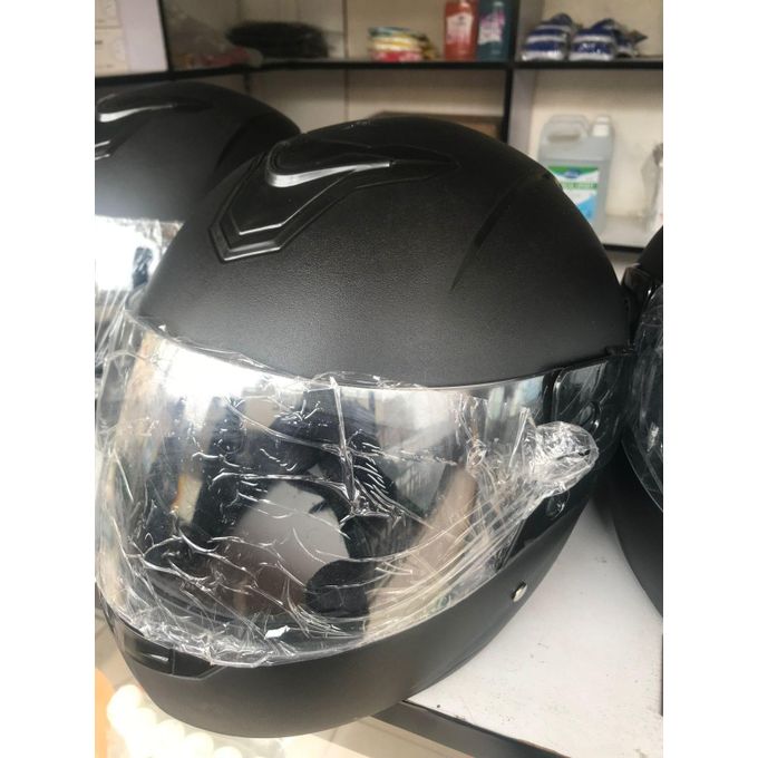 Motorcycle Full Face Helmet Black