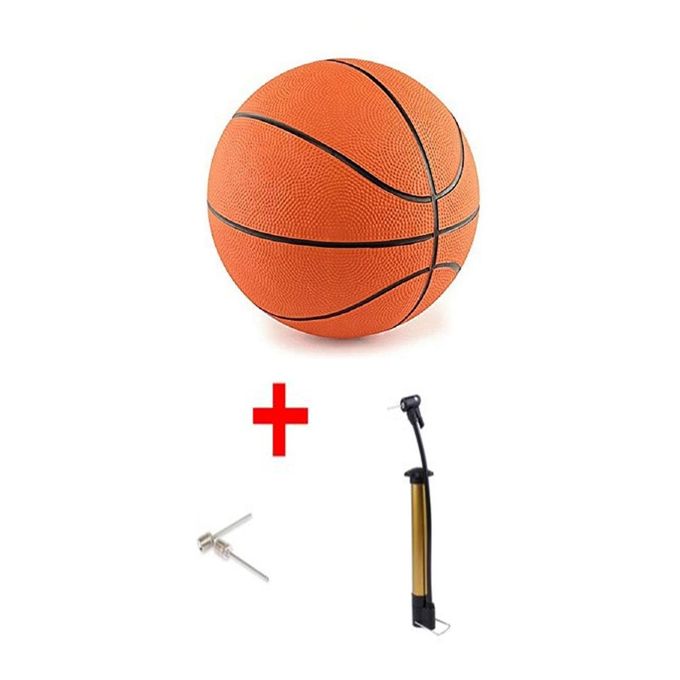 Basketball Ball Plus Free Pump l Standard size 5 for Training for teenage