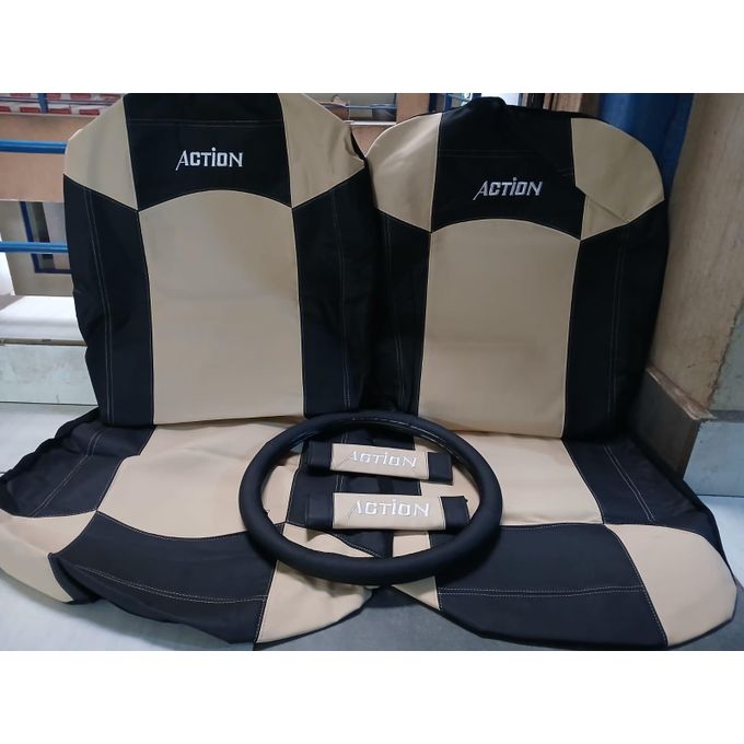 Heavy Duty Elegant Synthetic Leather Car Seat Covers