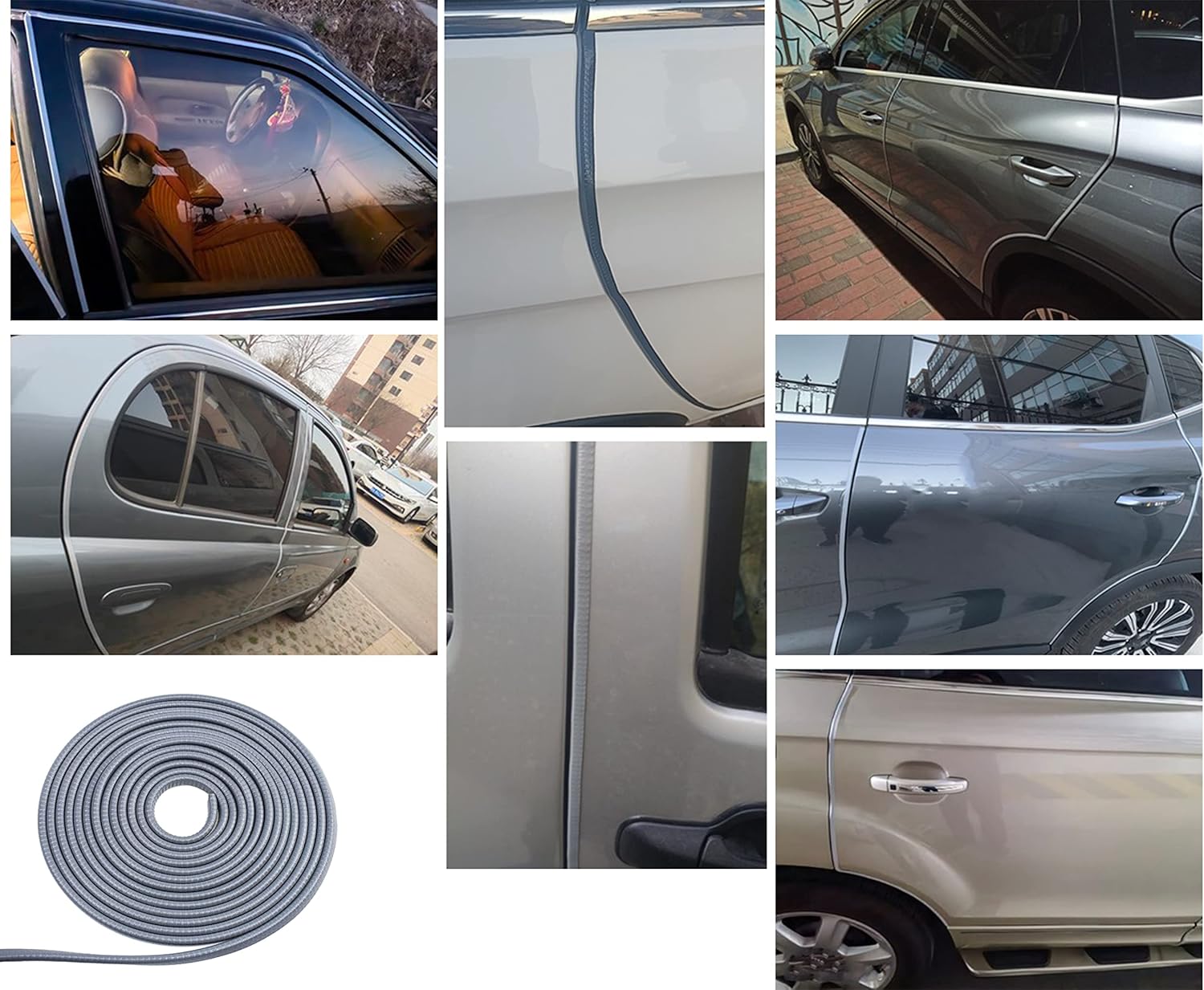 5 Meters Universal Car Door Edge Guard Strip Car Protective Trim Strips – Anti-Collision & Scratch Protection Trim