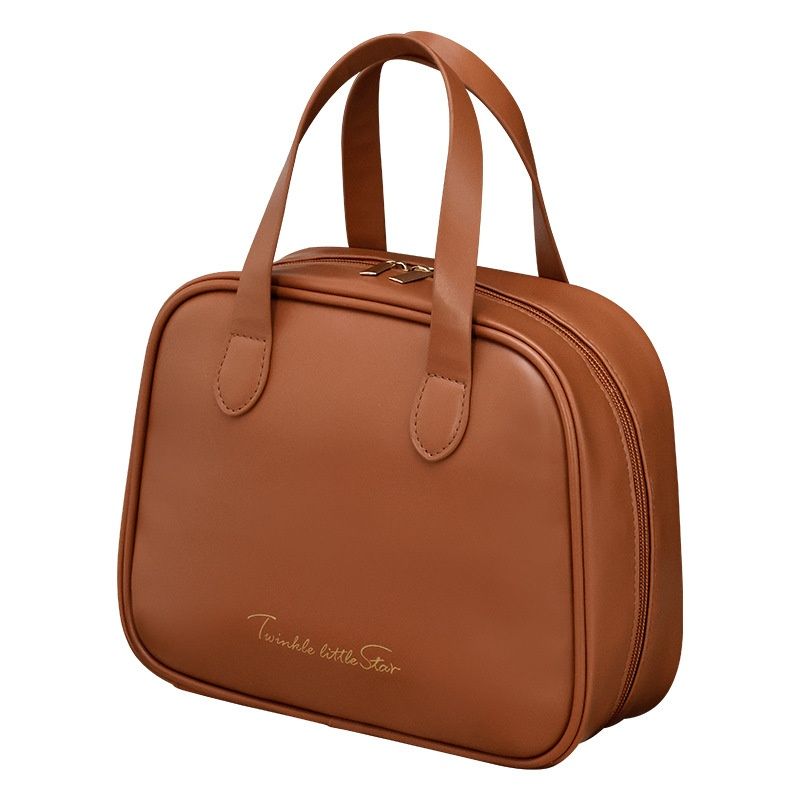 Mallard Premium Stylish Handheld Makeup Bag with Compartmentalized Storage, High-Value, Portable, Large-Capacity, Large Storage Bag Wholesale