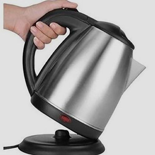 Scarlet Electric Kettle Percolator 2L - Silver, Black.