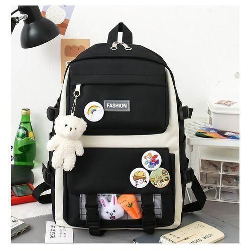 Bekia BEKIA 5in1 Backpack Set Unisex Backpack sling bag handbag pencil case wallet（with toys medals ）