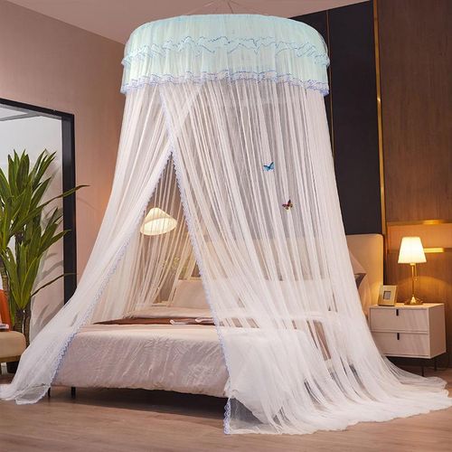 David Round  Hanging Mosquito Net Fits 4*6&5*6 R1 White