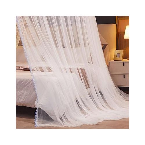 David Round  Hanging Mosquito Net Fits 4*6&5*6 R1 White