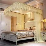 David Luxurious  Mosquito Net With 2 Stand Rail Bed Net  RA1 - Cream