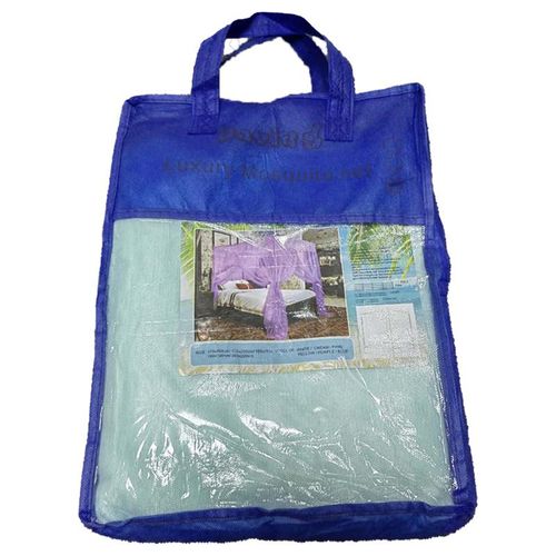 David Cozy Mosquito Net Without Stands & 3 Doors Design Bed Net Bluepack WHITE