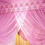 Cozy Mosquito Net without Stands & 3 Doors Design Bed net bluepack Pink