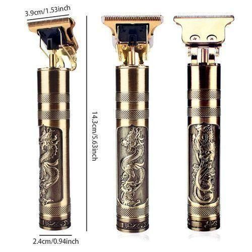 Dragon Monster Rechargeable Metal Hair Clipper Black