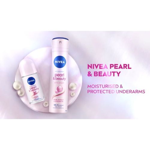 NIVEA Shea Smooth Body Lotion 400ml + Deo Pearl & Beauty Aerosol 150ml + Pearl & Beauty Roll On 50ml