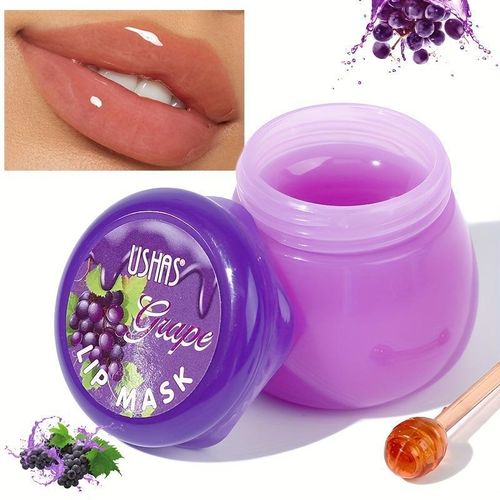 Ushas Grape Lip Mask moisturiser