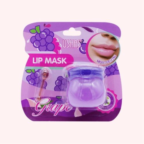 Ushas Grape Lip Mask moisturiser