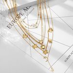 Women's Jewelry Star Necklace Set - 6 Pieces
