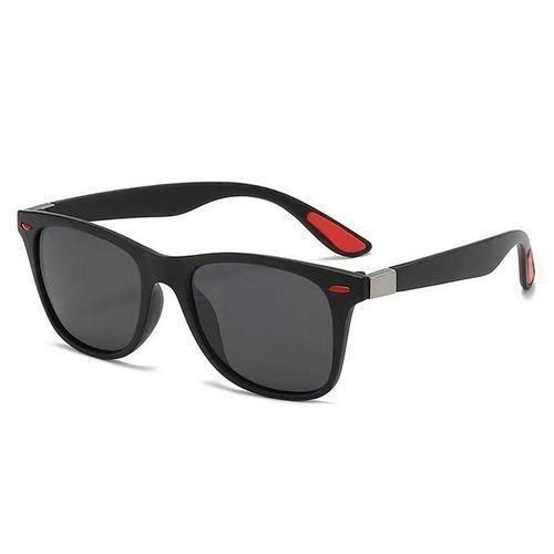 Polarised Sunglasses For Men - Black/Red