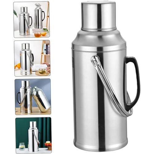 Sundabest 3.2L Giant Glass Insulated Water Vacuum Thermal Stainless Steel Flask