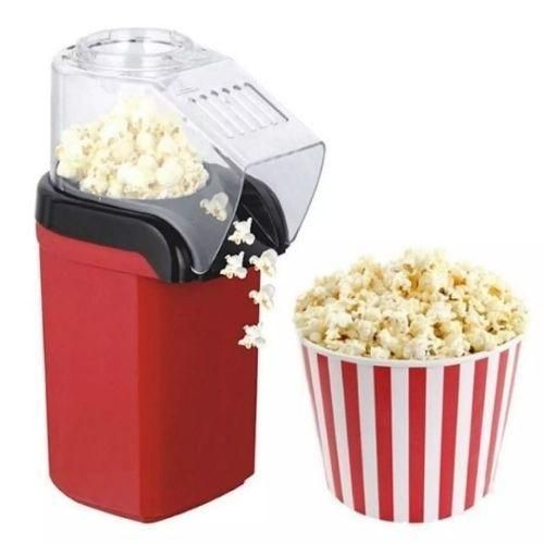 Electric Popcorn Maker Popper Machine RAFF - Red
