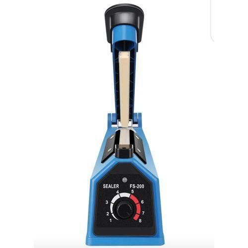 200mm Impulse Heat Sealer Plastic Bag Sealing Machine-Blue