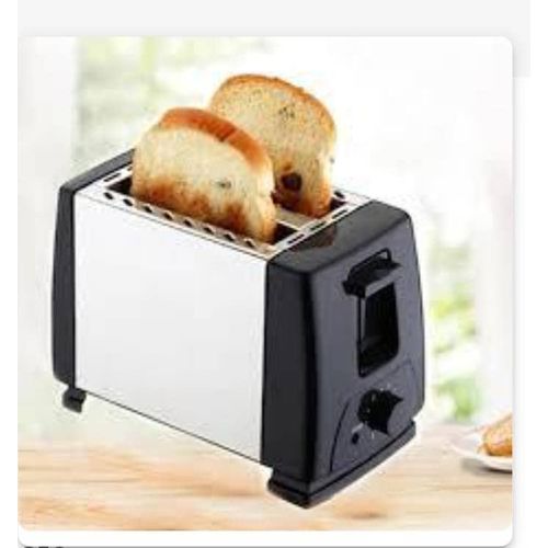 Hoffmans 2 Piece Bread Toaster - Black